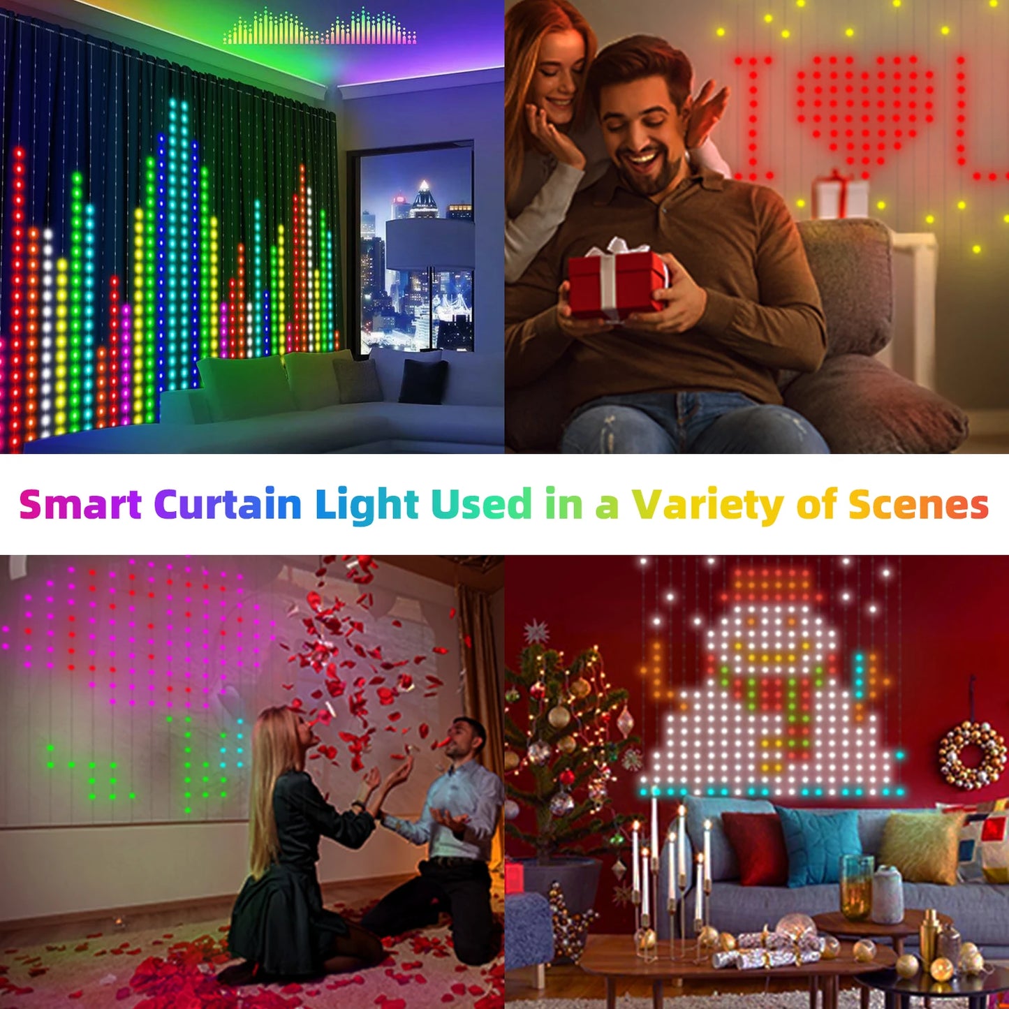 NinjaPeak™ USB Led Smart Curtain Lights