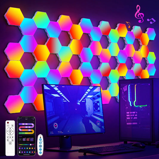 NinjaPeak™ Smart Hexagonal Wall Led Light